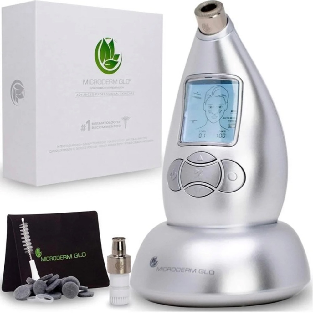 NEW IN BOX !! Microderm GLO Skincare Diamond Microdermabrasion